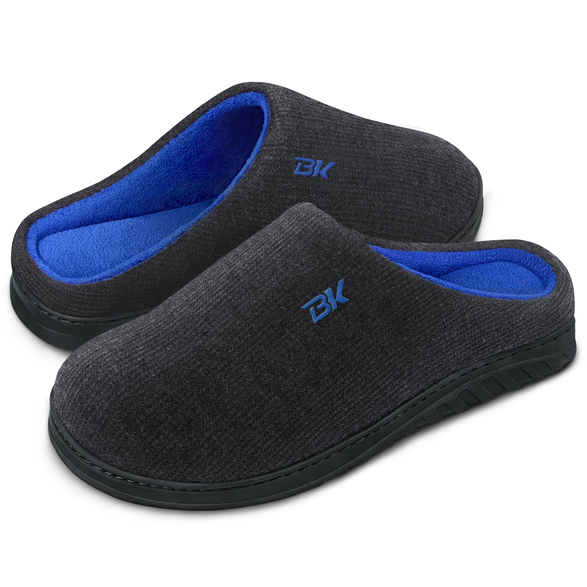Bergman Kelly Men's Slippers, Two-Tone Indoor/Outdoor Clog Style Slippers