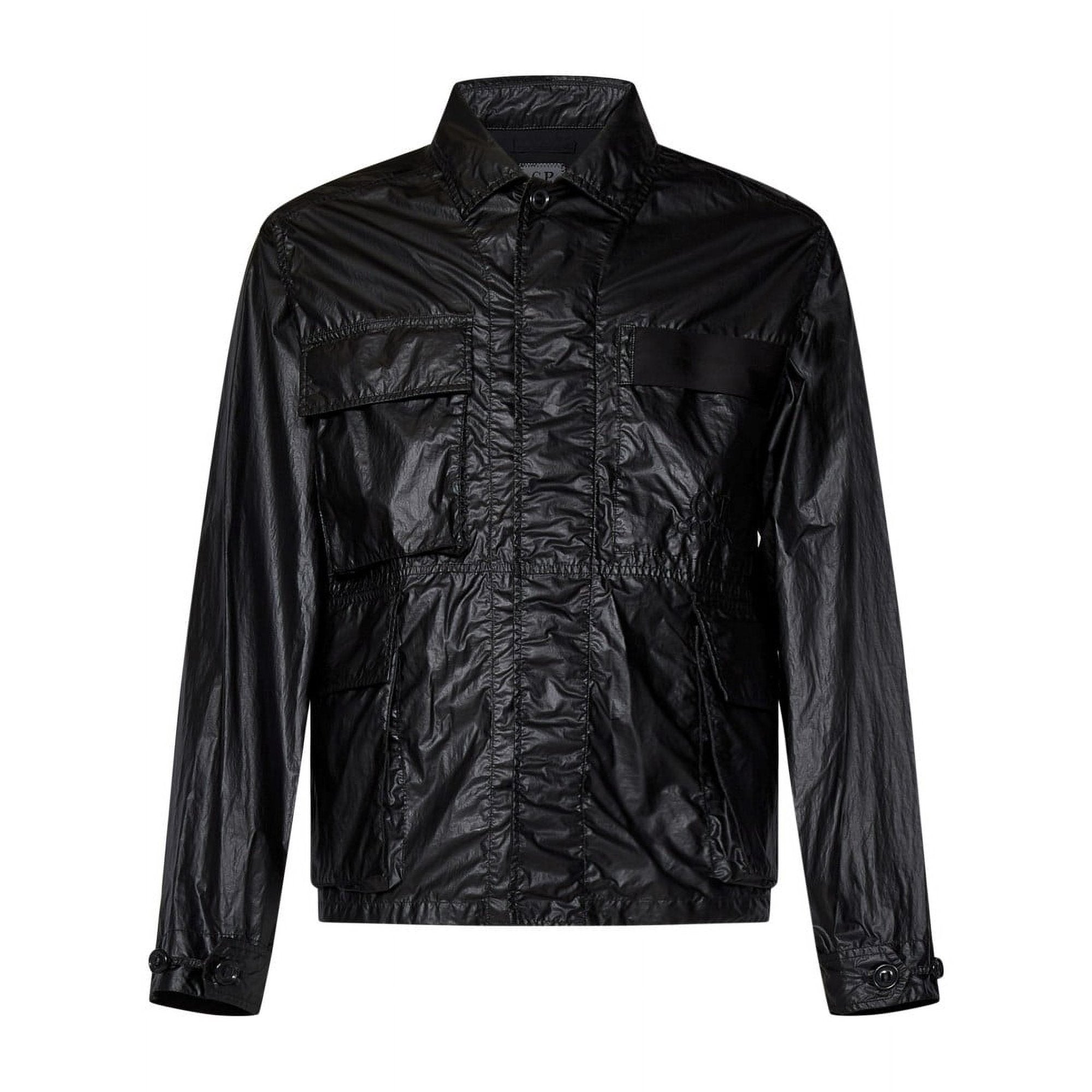 C.P. Company Relaxed Fit Black Shirt Jacket (Men's)