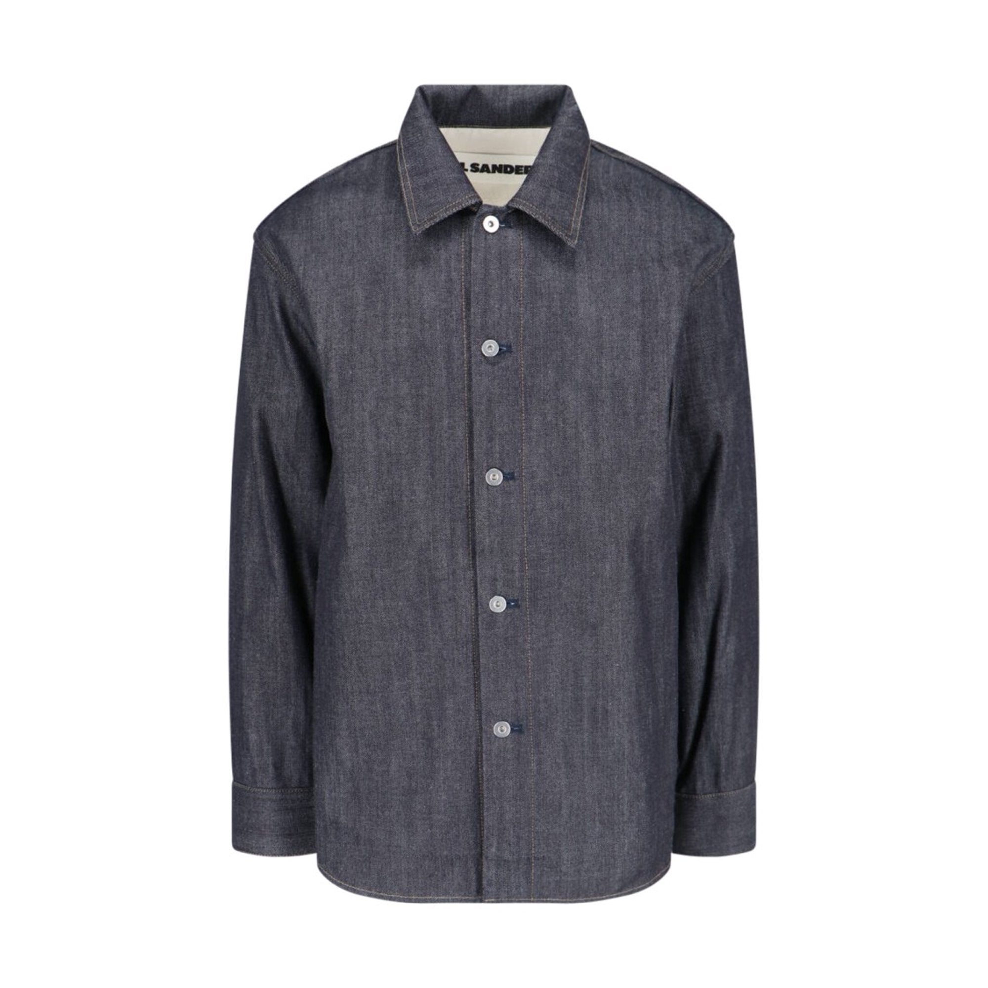 Jil Sander Denim Overshirt Jacket – Blue (Men's)